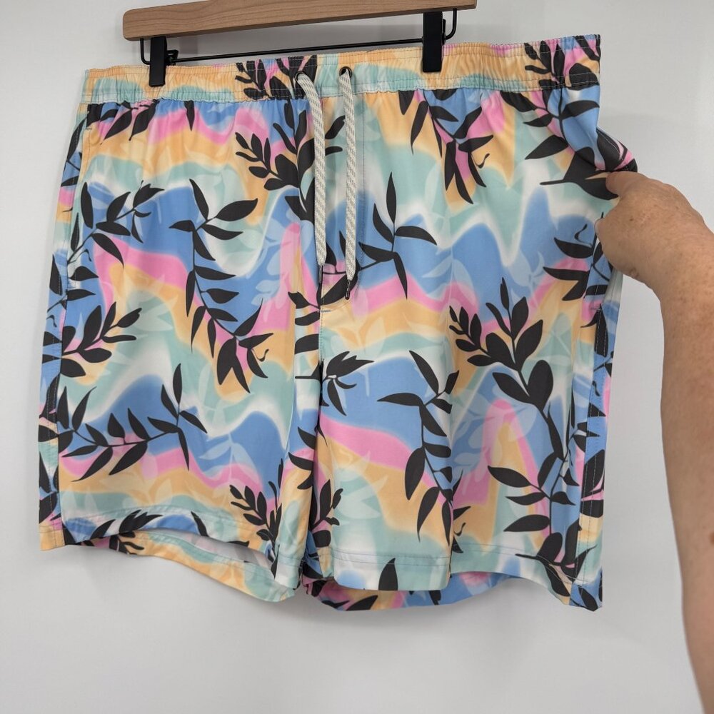Sonoma  Print Swim Trunks summer bathing suit men’s size XXL NWOT